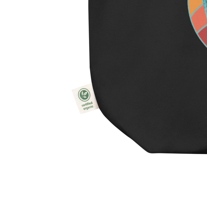 Eco Black Tote Bag - Energy Flows
