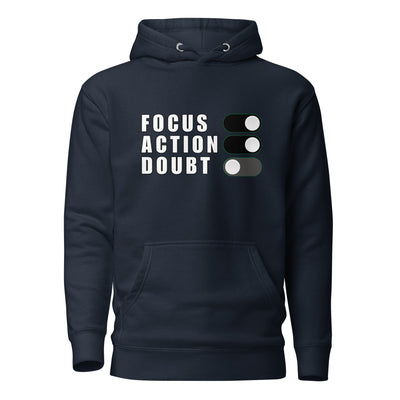Men's Hoodie - Focus Action Doubt