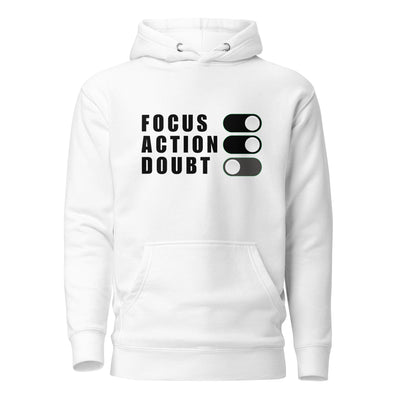 Men's Hoodie - Focus Action Doubt