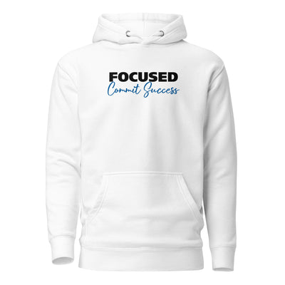 Men's Hoodie - Focused Commit Success