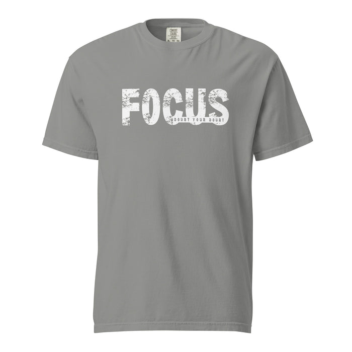 Women's Garment-dyed Heavyweight T-Shirt - Focus Doubt Your Doubt