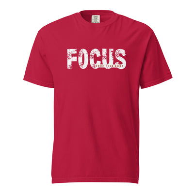 Women's Garment-dyed Heavyweight T-Shirt - Focus Doubt Your Doubt