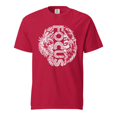 Women's Garment-dyed Heavyweight T-Shirt - Focus