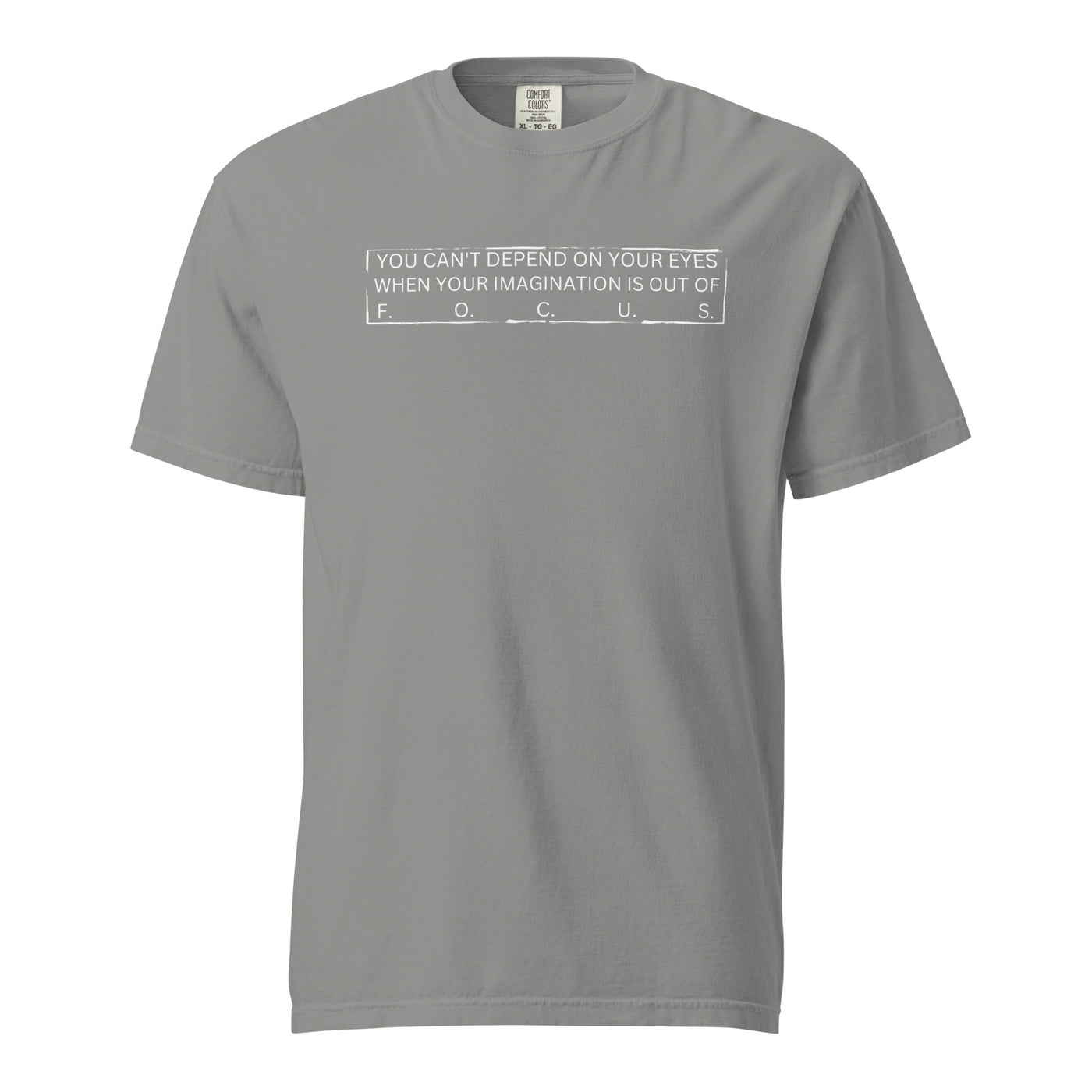 Women's Garment-dyed Heavyweight T-Shirt - Out of Focus