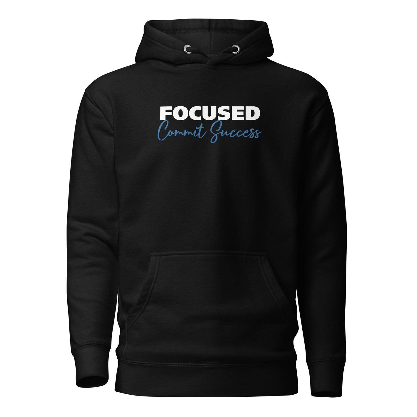 Women's Hoodie - Focused Commit Success