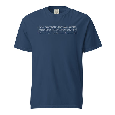 Women's Garment-dyed Heavyweight T-Shirt - Out of Focus