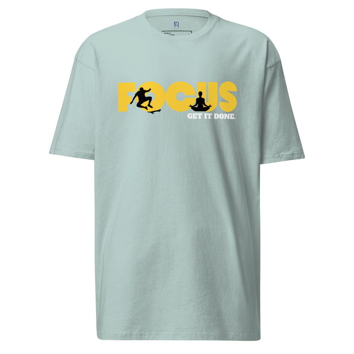 Womens-Premium-Agave-Heavyweight-T-Shirt-Focus-Get-It-Done