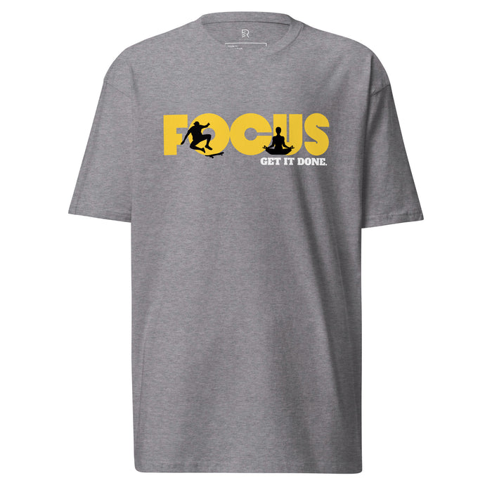 Womens-Premium-Carbon-Gray-Heavyweight-T-Shirt-Focus-Get-It-Done
