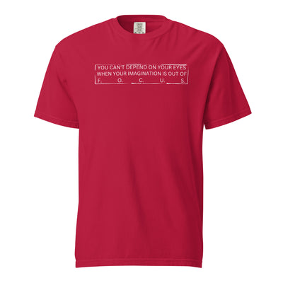 Women's Garment-dyed Heavyweight T-Shirt - Out of Focus