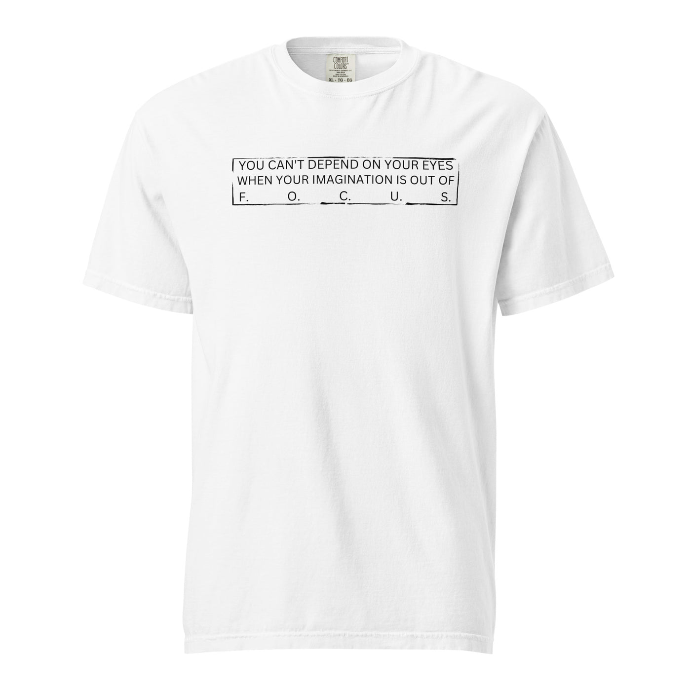 Women's Garment-dyed Heavyweight T-Shirt - Out of Focus