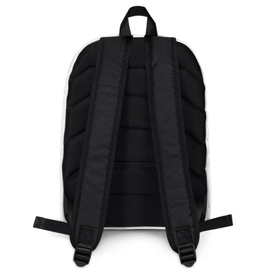 White Backpack - Never Lose Focus