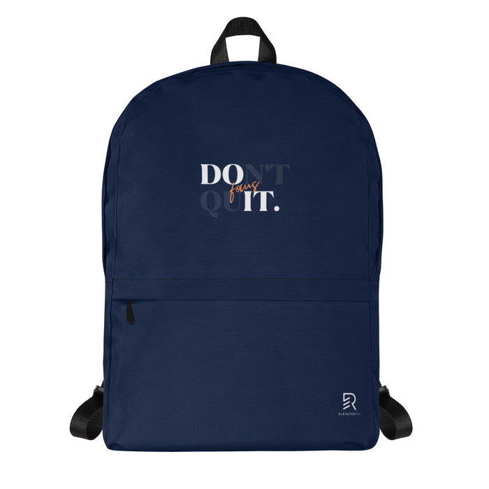 Navy Backpack - Focus Don&