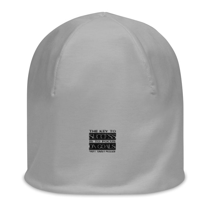 Silver Beanie - Focus On Goals