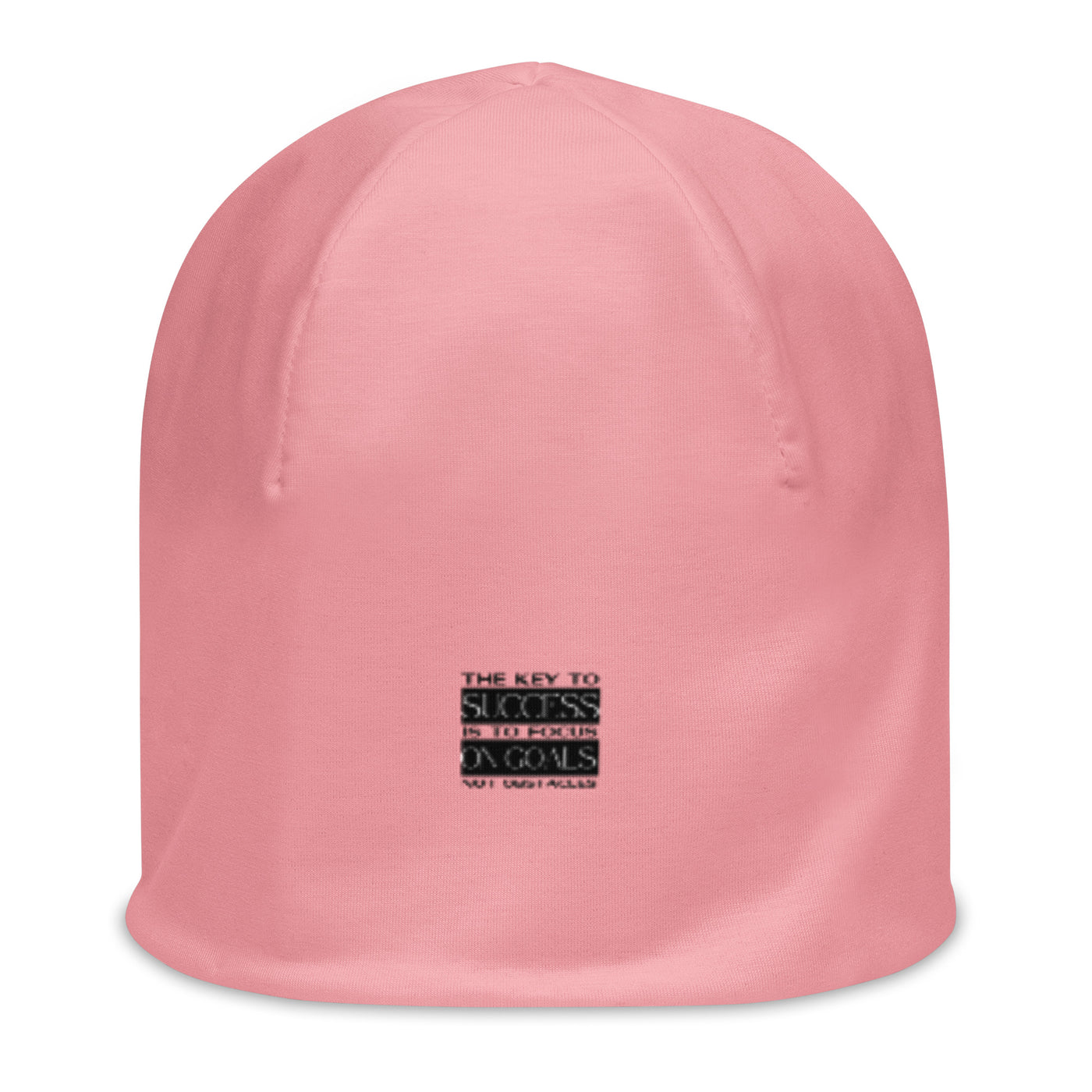 Light Pink Beanie - Focus On Goals