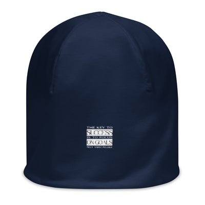 Navy Beanie - Focus On Goals