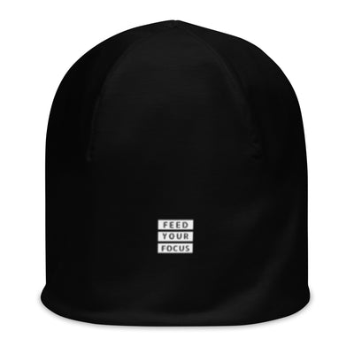 Black Beanie - Feed Your Focus