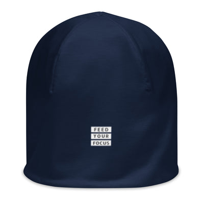 Navy Beanie - Feed Your Focus