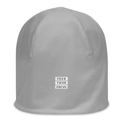 Silver Beanie - Feed Your Focus