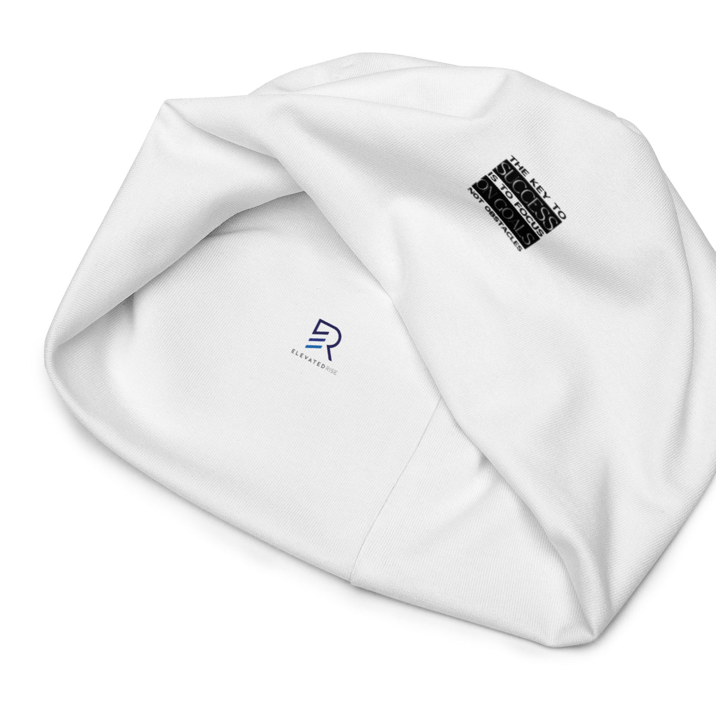 White Beanie - Focus On Goals