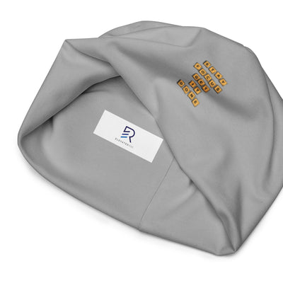 Silver Beanie - Stay Focus Get It Done