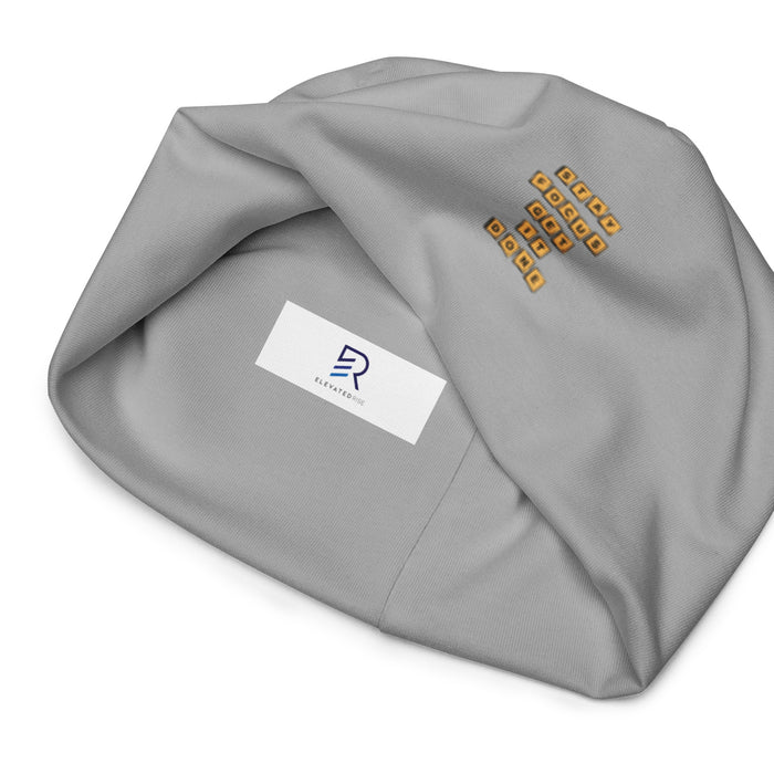 Silver Beanie - Stay Focus Get It Done