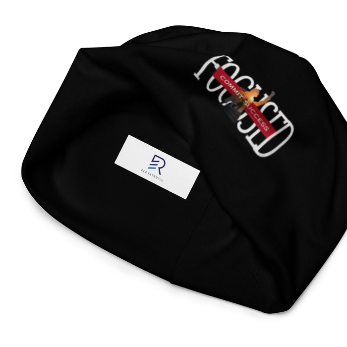 Black Beanie - Focused Commit Success