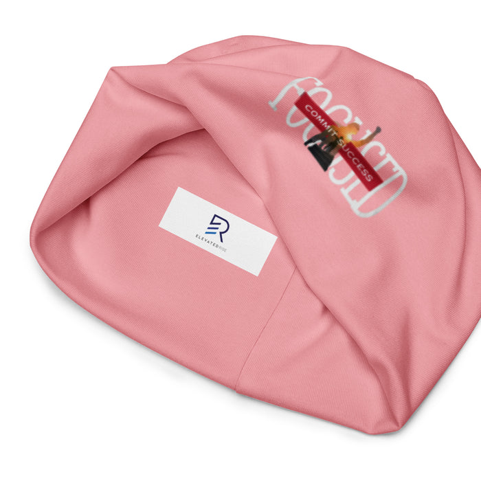Light Pink Beanie - Focused Commit Success