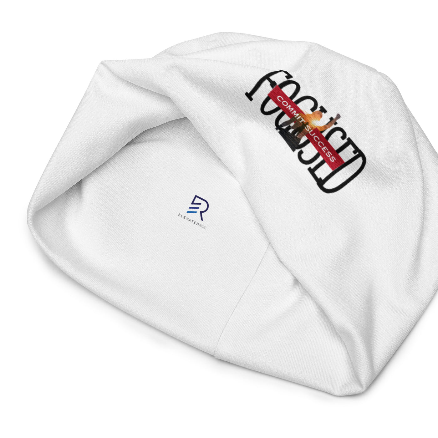 White Beanie - Focused Commit Success