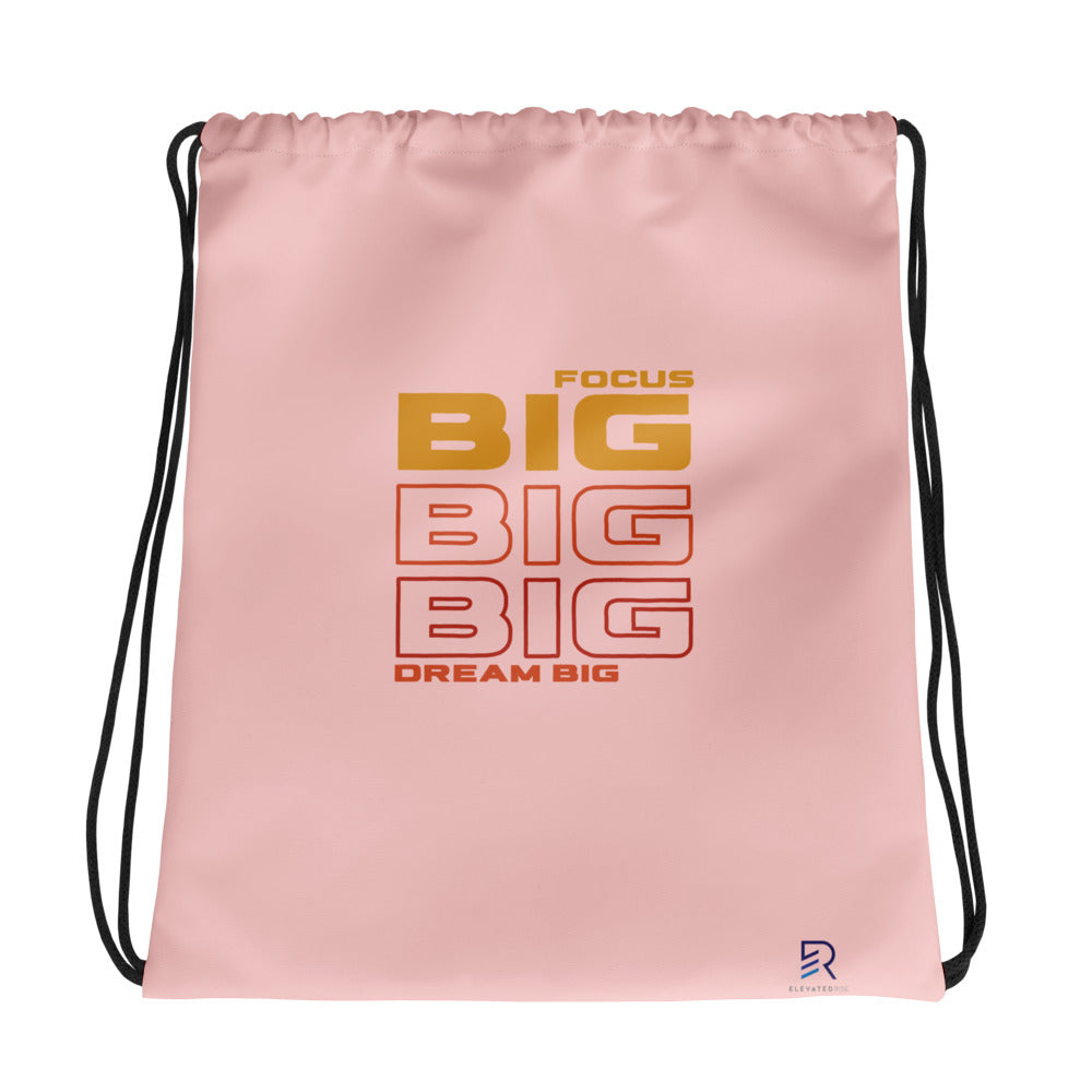 Cosmos Drawstring Bag - Focus Big Dream Big