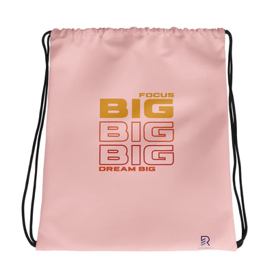 Cosmos Drawstring Bag - Focus Big Dream Big