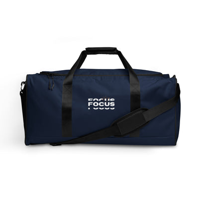 Navy Duffle Bag - Stay Focus