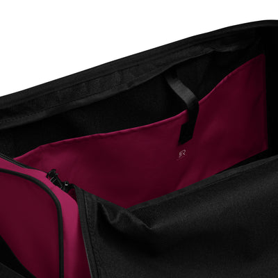 Burgundy Duffle Bag - Stay Focus