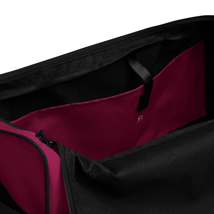 Burgundy Duffle Bag - Stay Focus