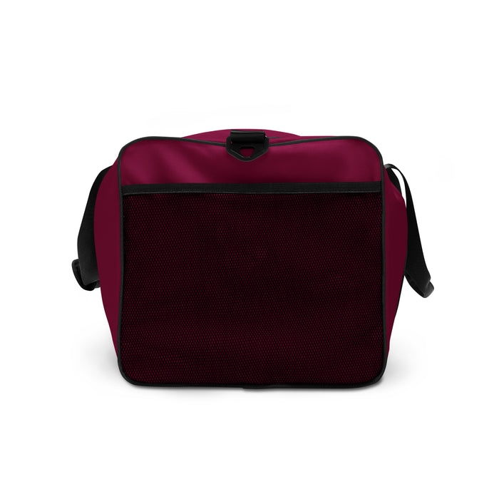 Burgundy Duffle Bag - Stay Focus