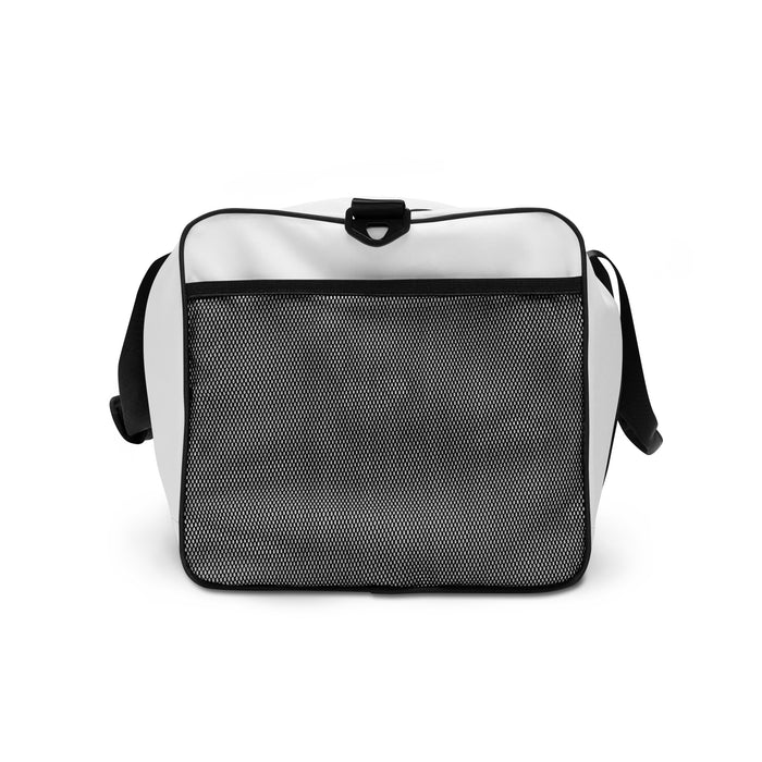 White Duffle Bag - Stay Focus