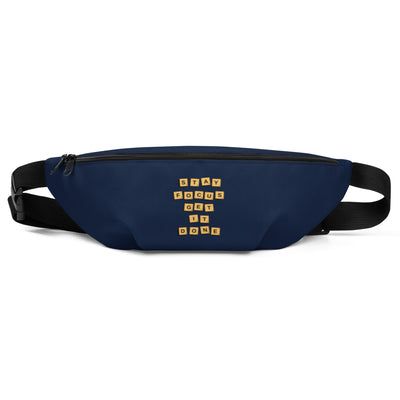 Navy Fanny Pack - Stay Focus Get It Done