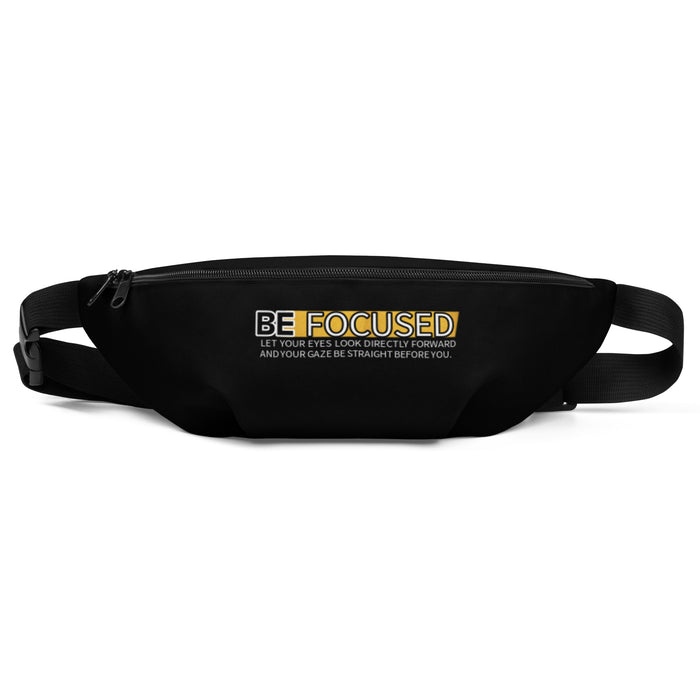 Black Fanny Pack - Be Focused