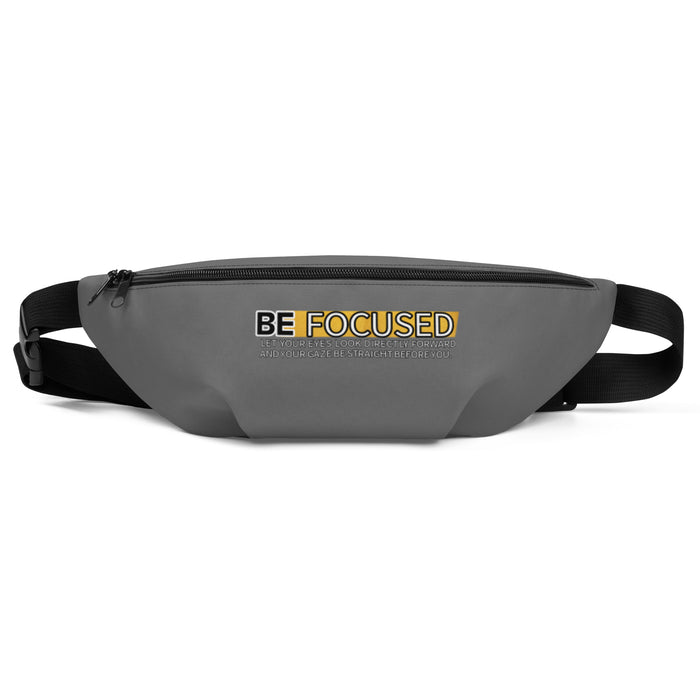 Gray Fanny Pack - Be Focused