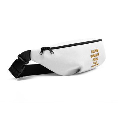White Fanny Pack - Stay Focus Get It Done