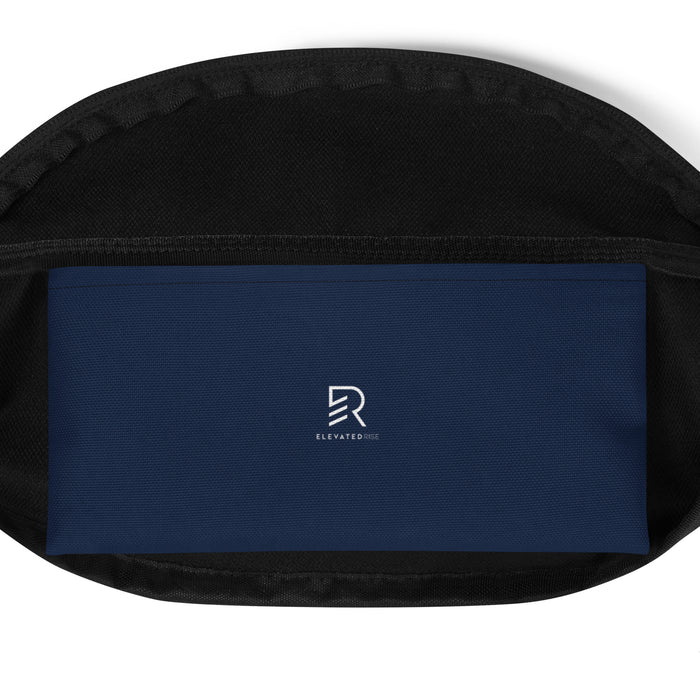 Navy Fanny Pack - Focus On Your Goals