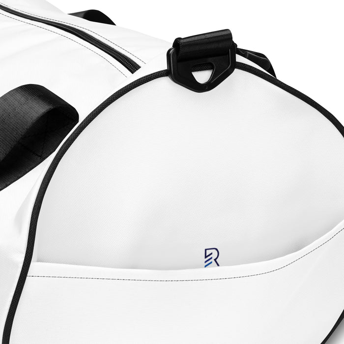 White Gym Bag - Focus Don't Quit Do It