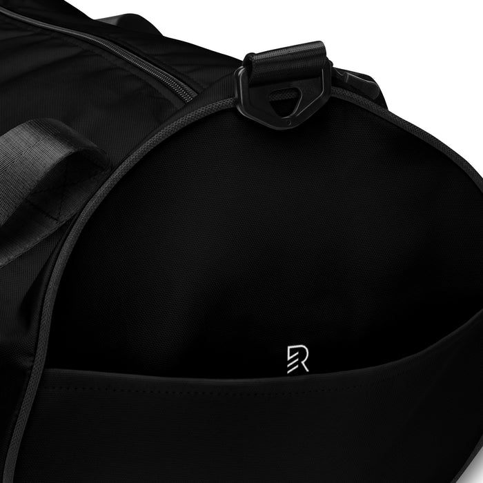 Black Gym Bag - Stay Focus Work Hard