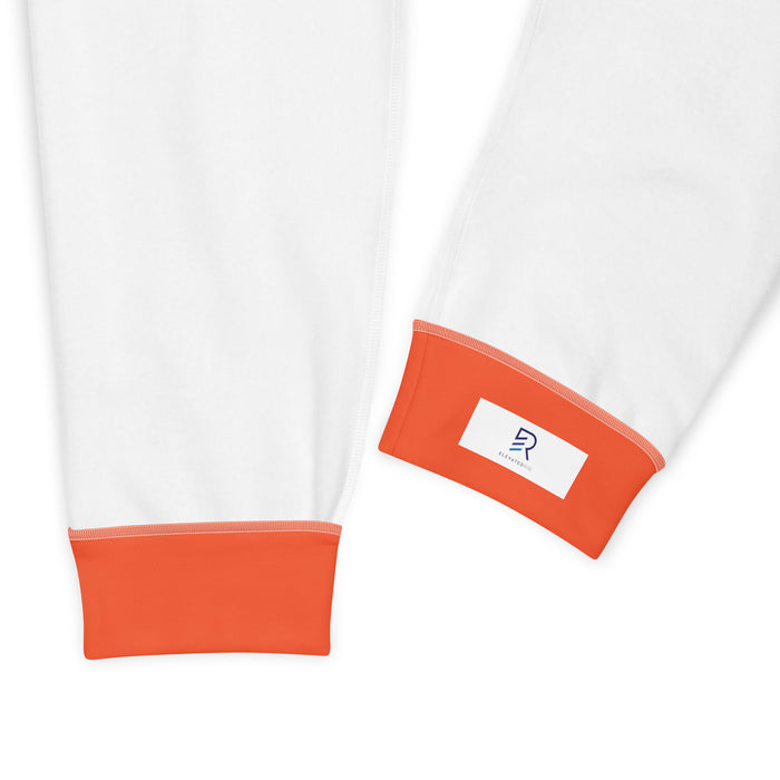 Men's Orange Joggers - Focus Big Dream Big
