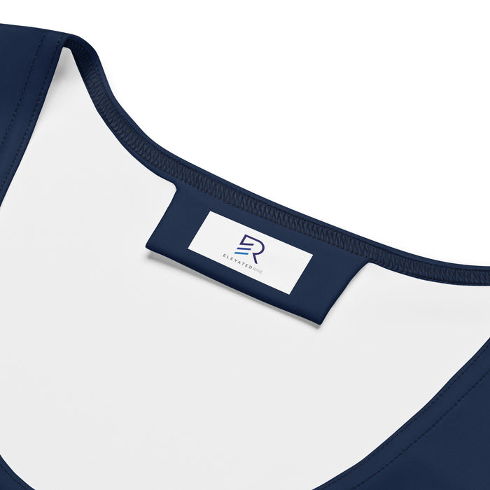Women's Navy Sublimation Cut Sew Tank Top - Unlimited Focused