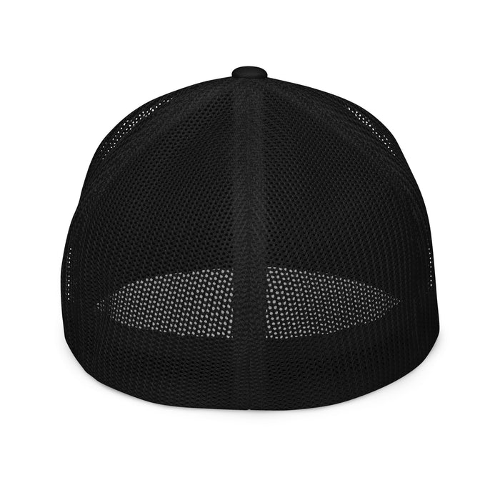 Closed-Back Black Trucker Cap - Unlimited Focused