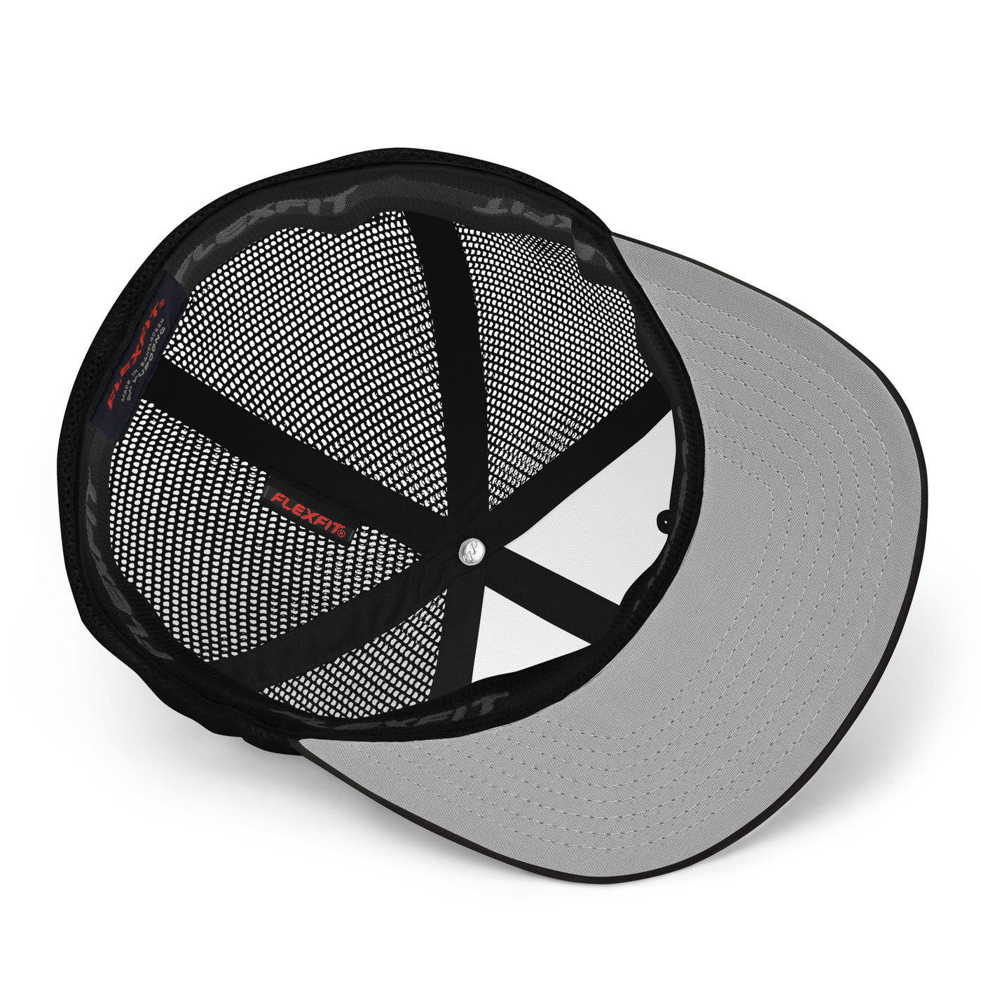 Closed-Back Black Trucker Cap - Unlimited Focused