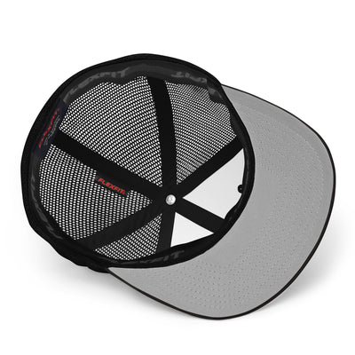 Closed-Back Black Trucker Cap - Unlimited Focused