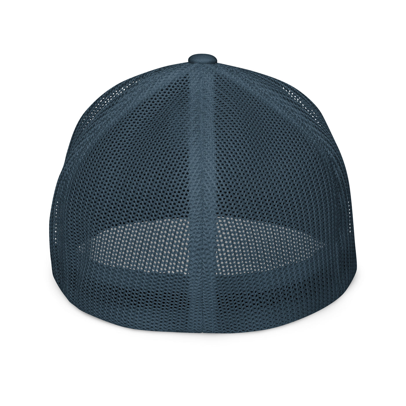 Closed-Back Navy Trucker Cap - Unlimited Focused