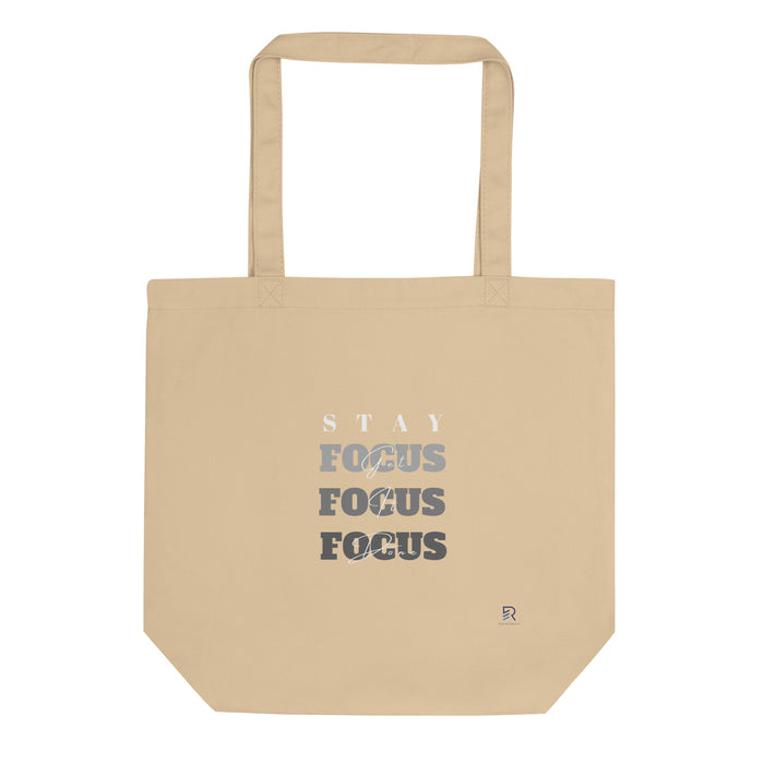Eco Oyster Tote Bag - Stay Focus