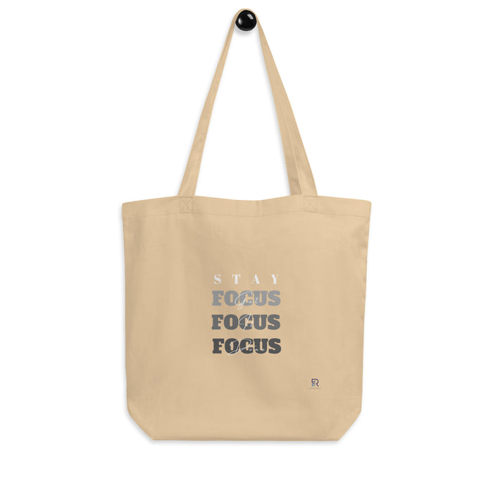 Eco Oyster Tote Bag - Stay Focus
